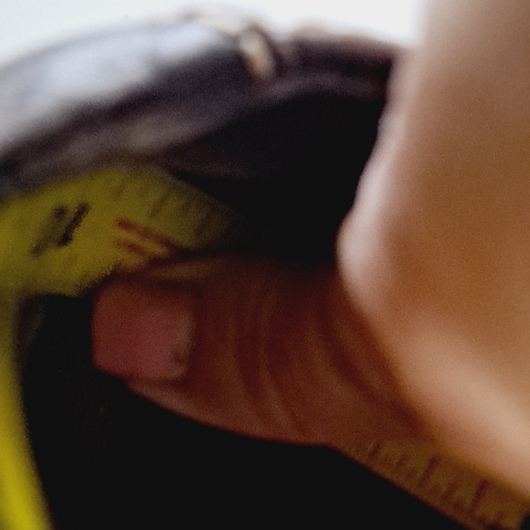 Thom McAn Mary Jane Loafer Topstitching Brown Tan Almond Toe Hook n Loop Comfy - Picture 9 of 13